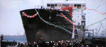 Selah Shipyard Launches
SAPPHIRE T for Galata Shipping